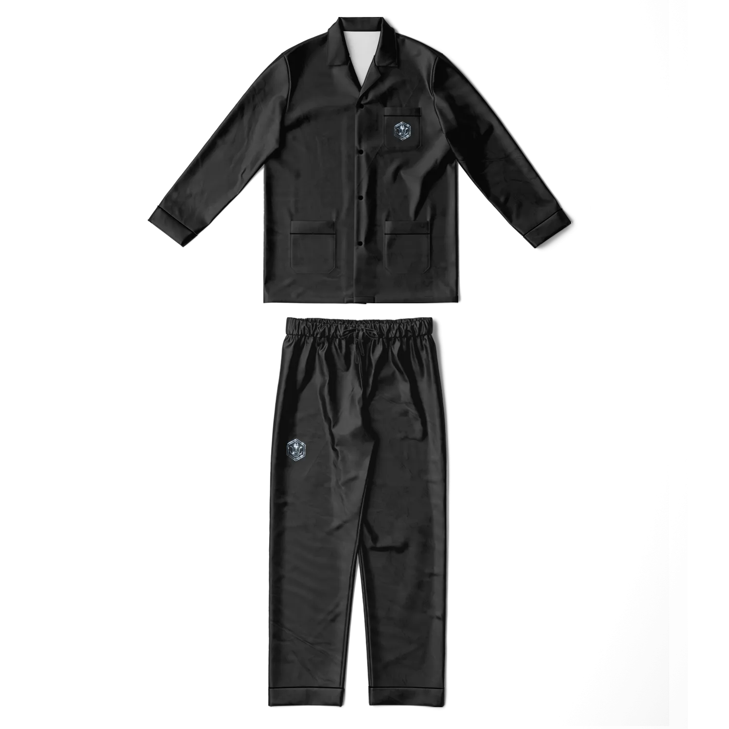 WRWC Signature Black ~ Satin pajamas [s1]