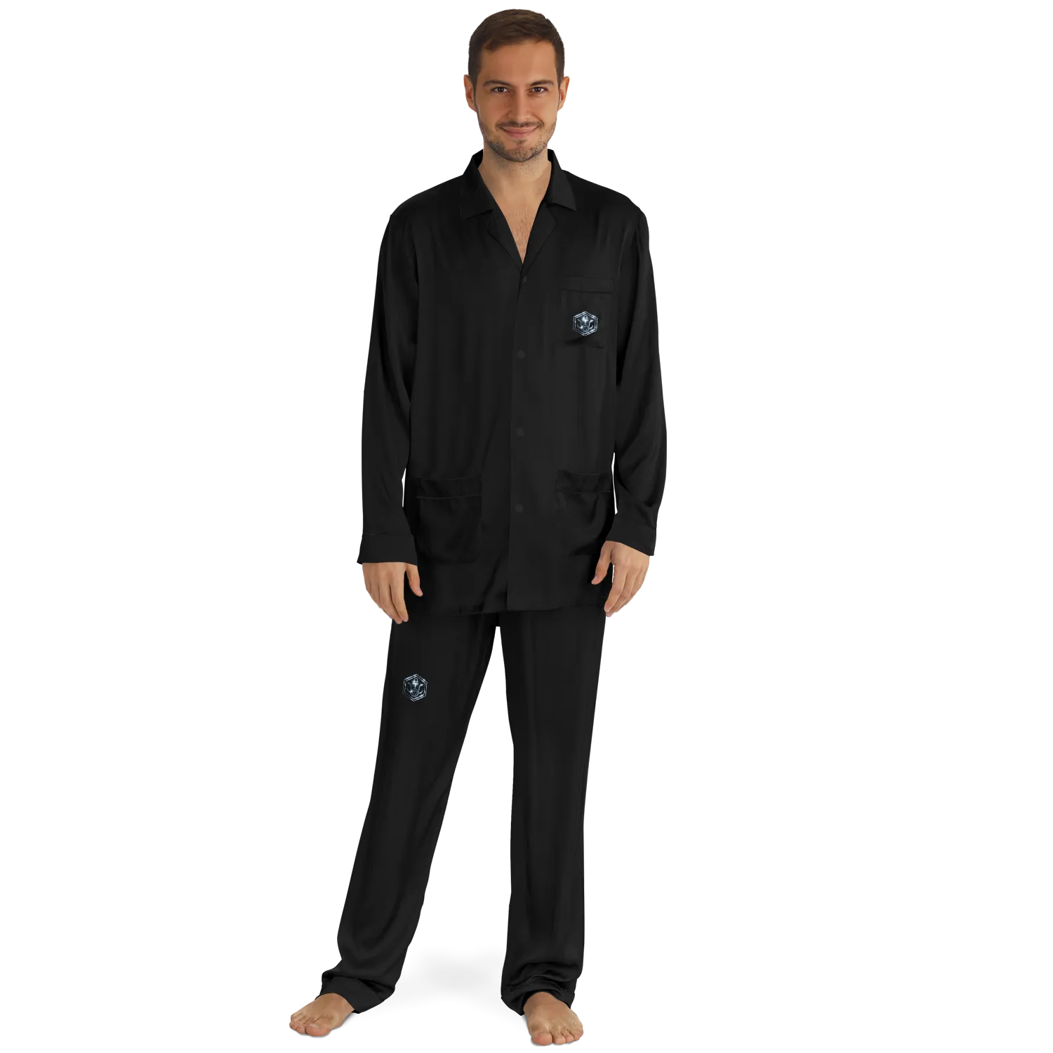 WRWC Signature Black ~ Satin pajamas [s1]