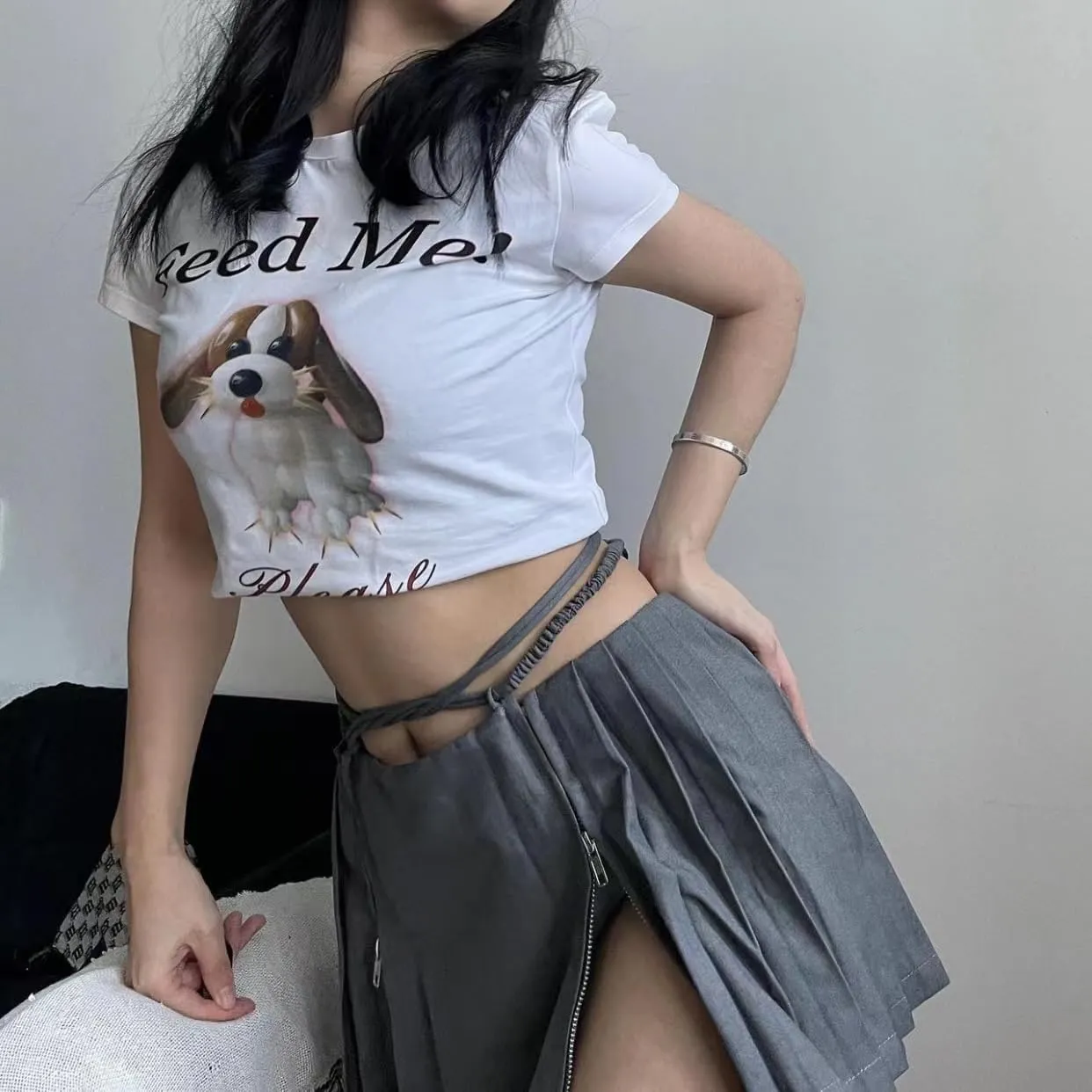 Xehuro Mini Skirts for Women Y2k Skirt Preppy Skirt Pleated Mini Skirts for Women Preppy Clothe