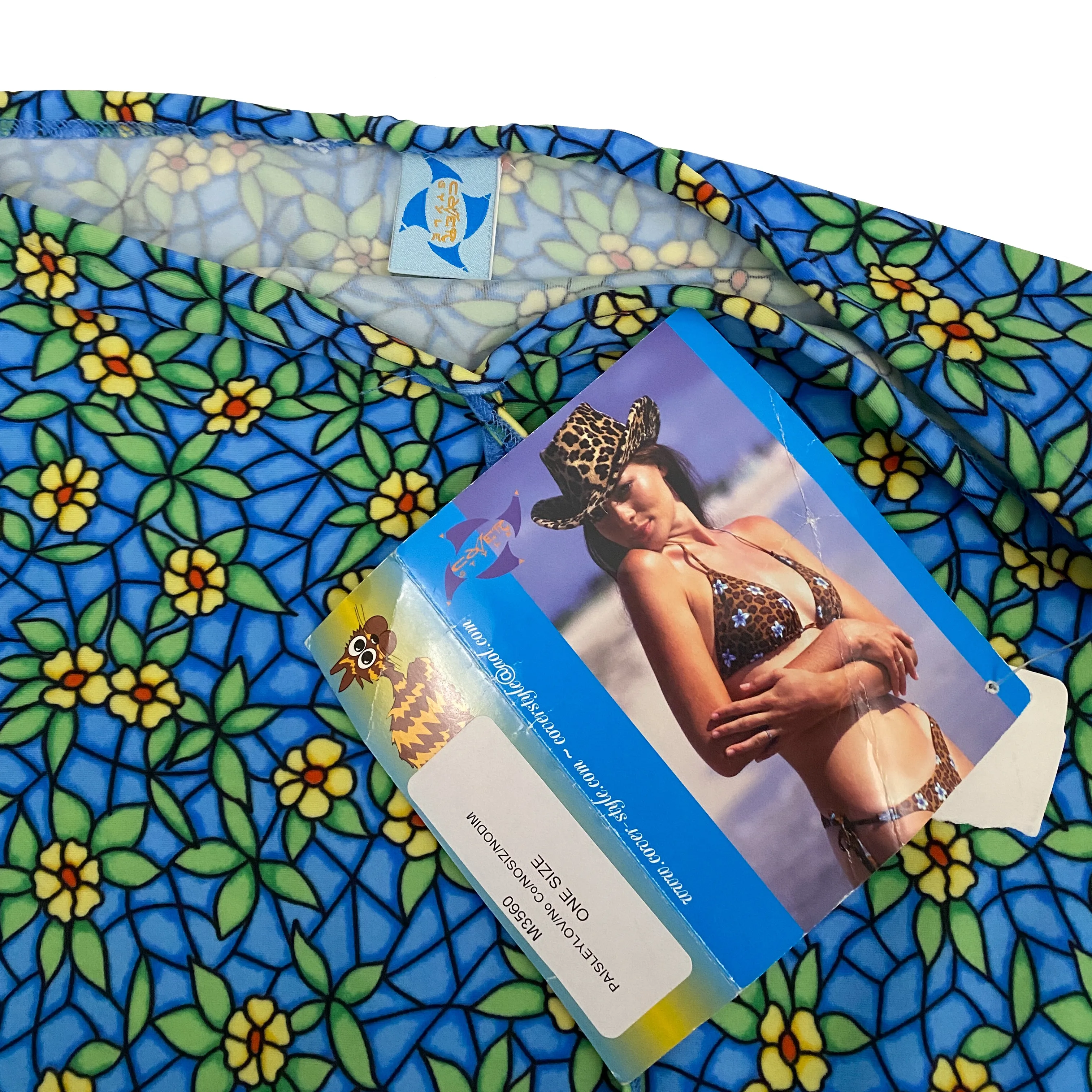 Y2K Beaded Mini Skirt (S/M)