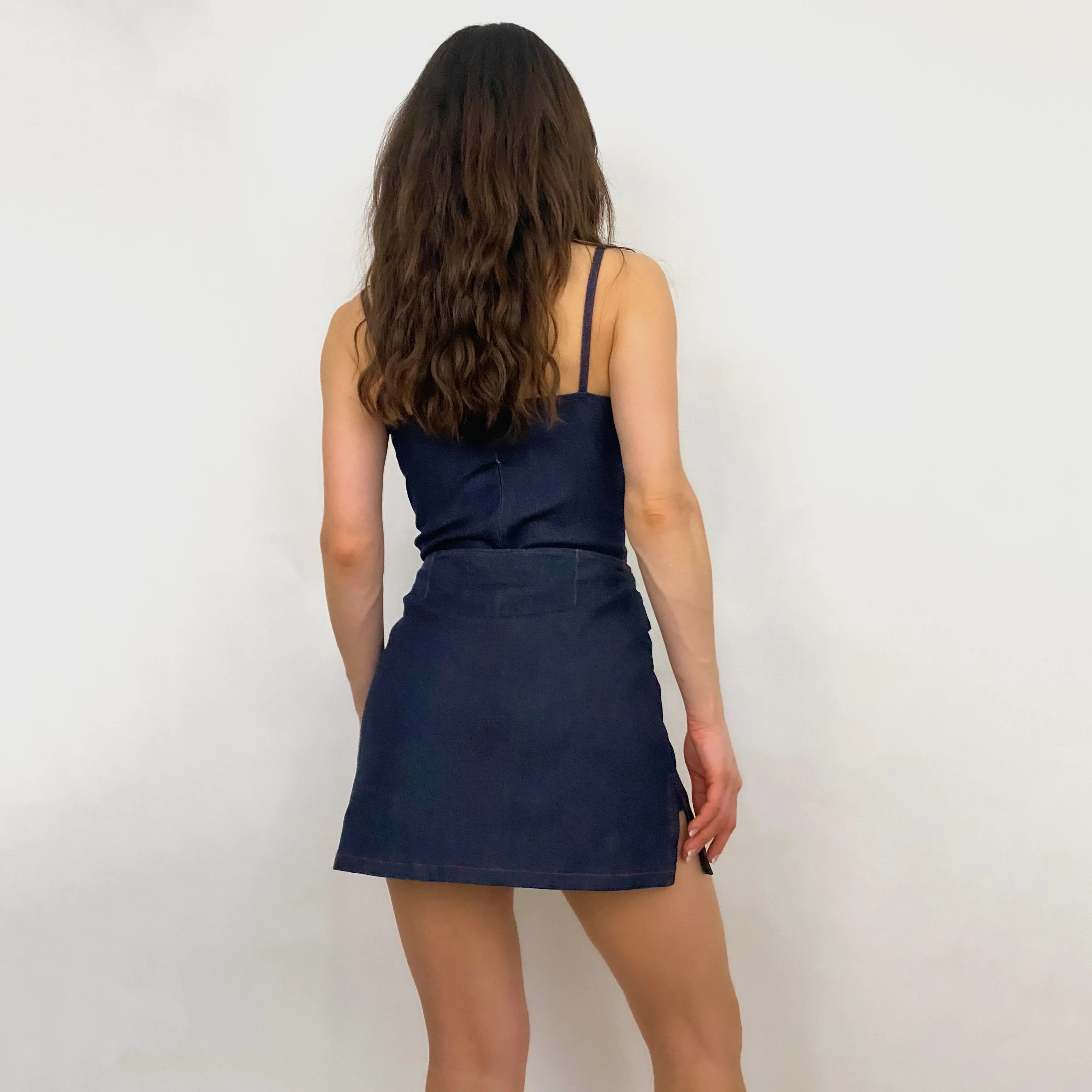 Y2K Hot Kiss Stretch Denim Set