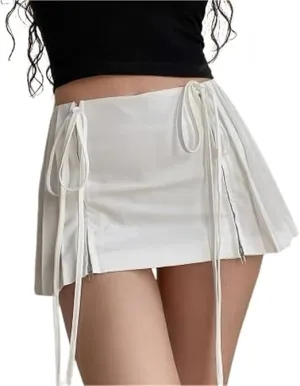 Y2k Pleated Skirt, Low Rise Skirt, Pleated Mini Skirts, Clothe for Women, Mini Skirts