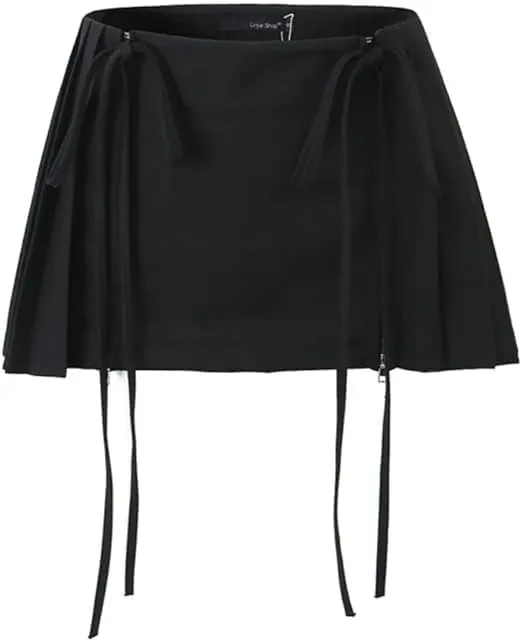 Y2k Pleated Skirt, Low Rise Skirt, Pleated Mini Skirts, Clothe for Women, Mini Skirts