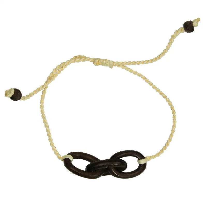 Yara Thread Bracelet, Wood, Assorted