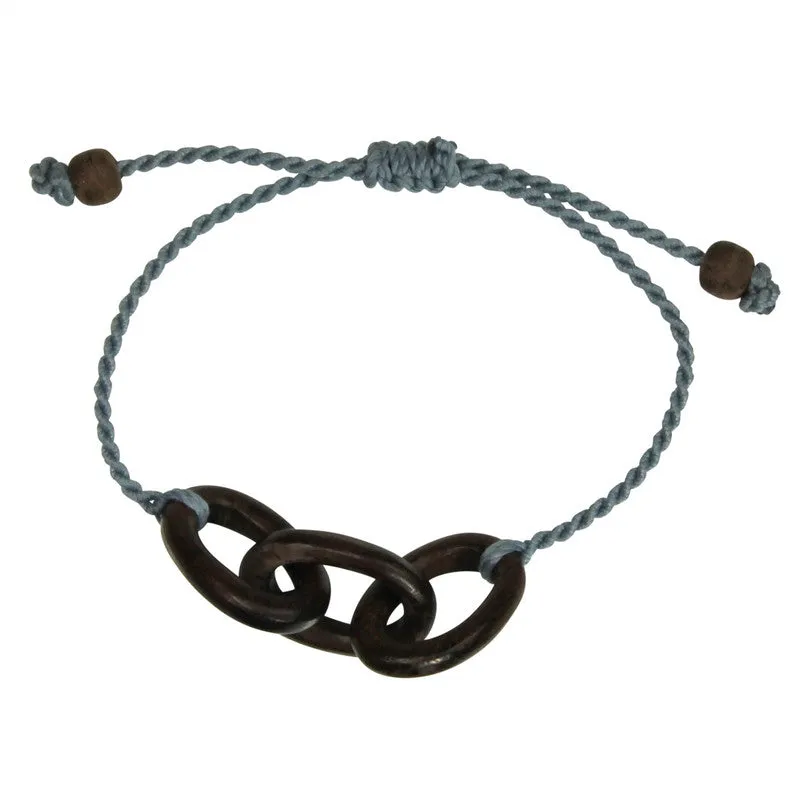 Yara Thread Bracelet, Wood, Assorted