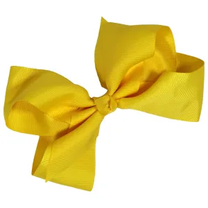 Yellow Classic Hair Bow