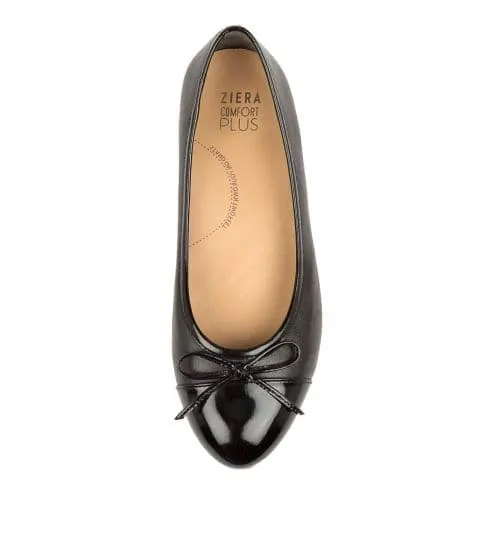 Ziera Women's Chelsea Flats- Black
