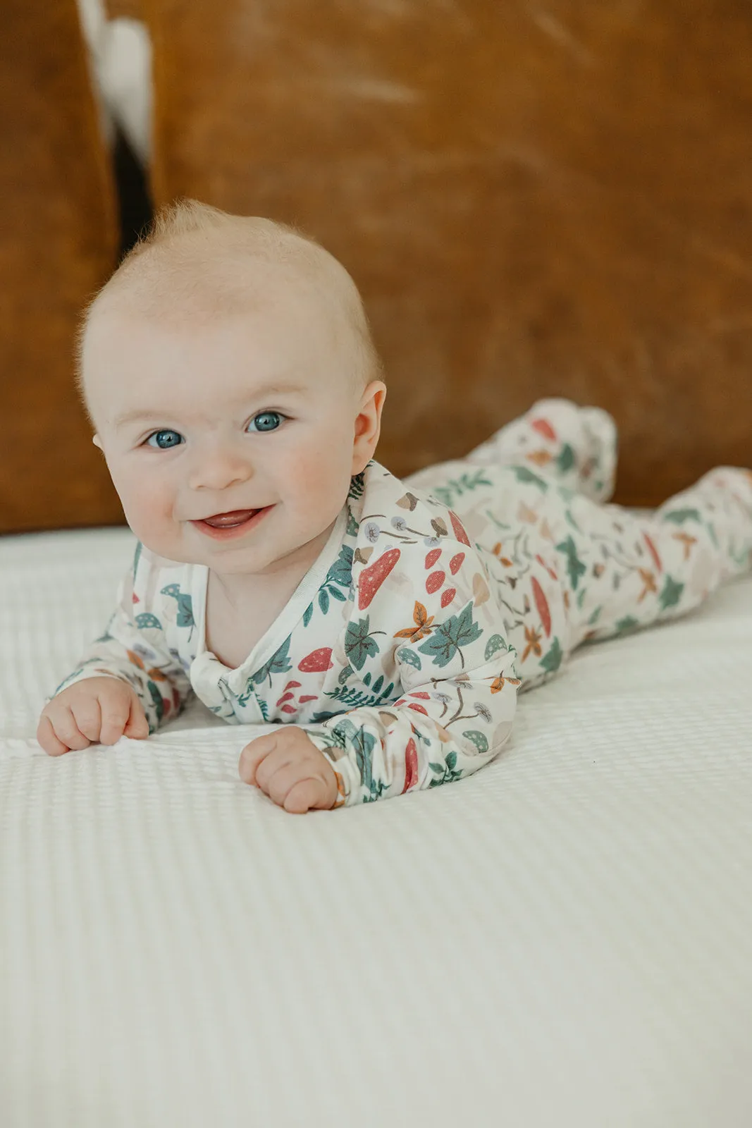 Zip-Up Footie Pajama - Ivy