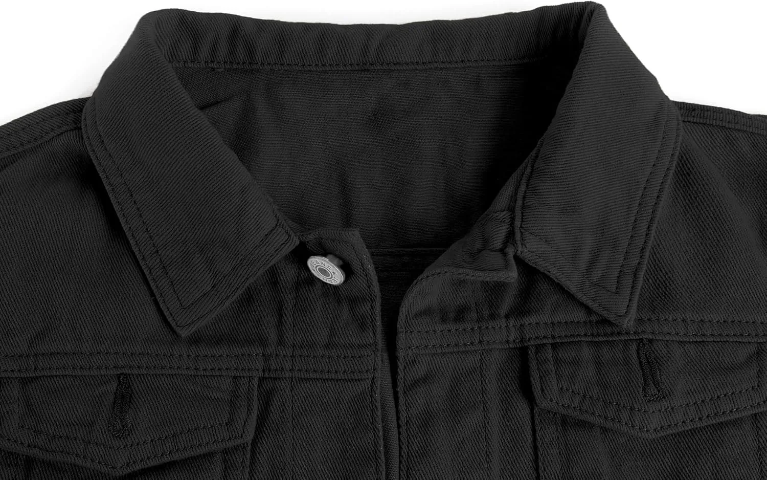 ZOCANIA Women's Cropped Denim Jackets Long Sleeve Button Up Jean Coat Slim Trucker Jacket Lightweight Fall Outwear Shacket